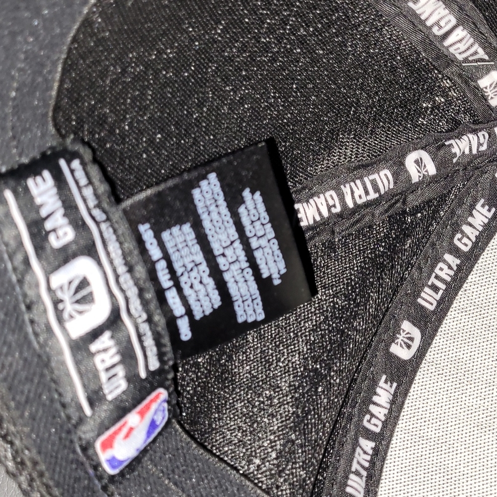 💕❌️SOLD❌Ultra Game Chicago Bulls NBA Basketball Mens Reflective Cap Hat Black O - Picture 10 of 13